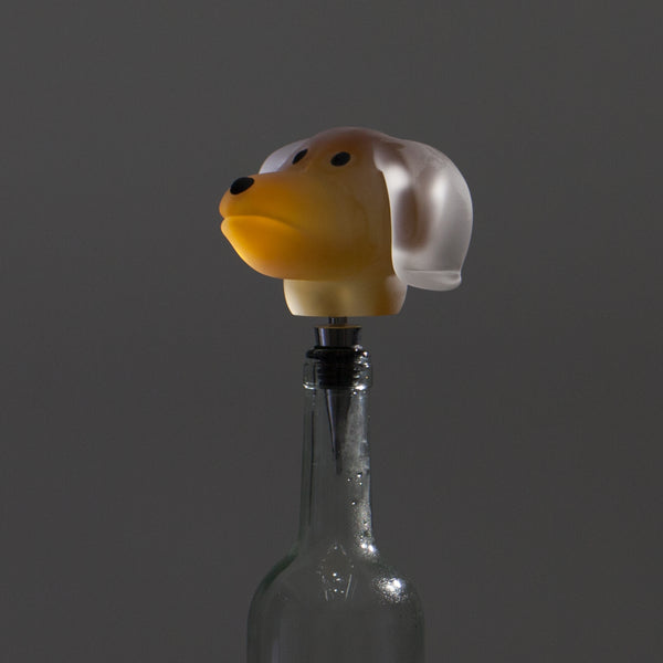 Sweet Creature - Wine Bottle Stopper - Dog